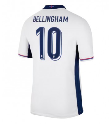 England Jude Bellingham #10 Hjemmebanetrøje EM 2024 Kort ærmer